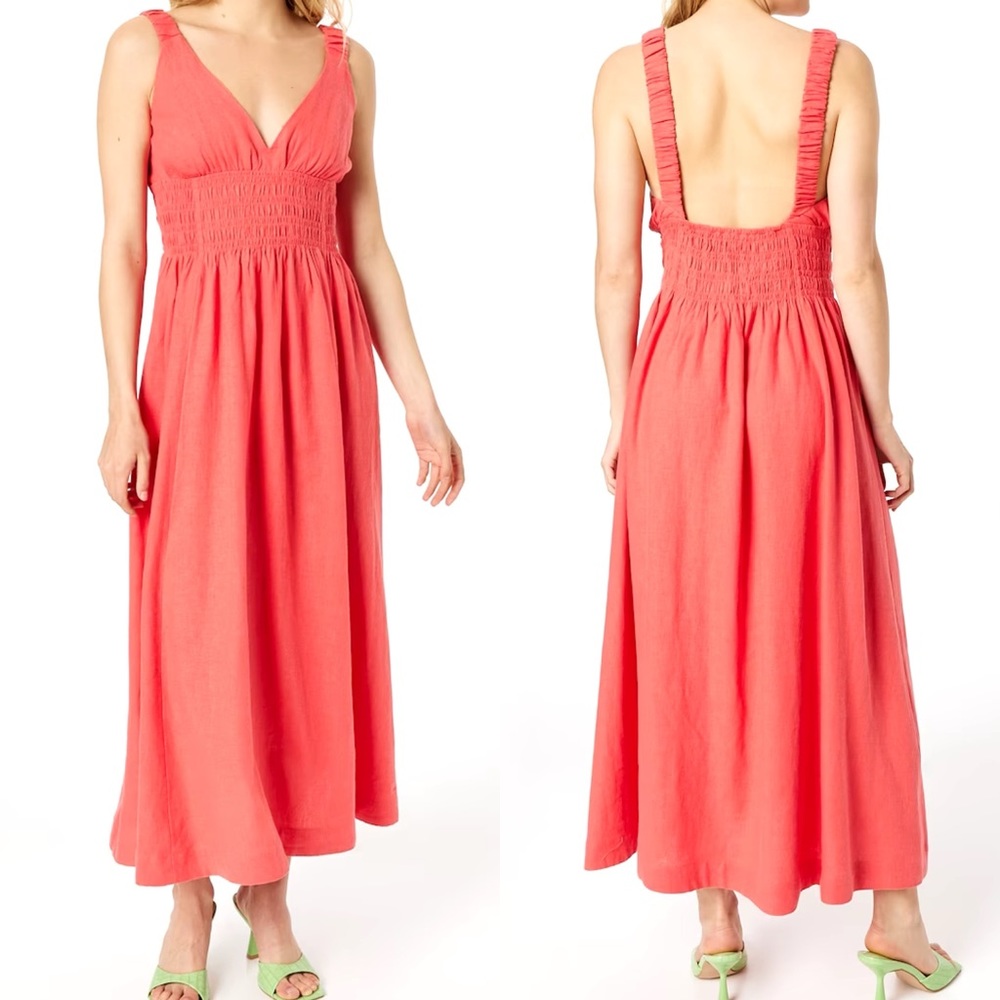 A&F Linen Dress sz S Tall